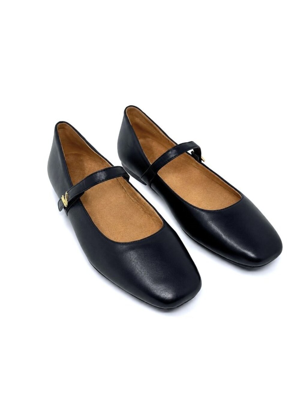 Vionic Alameda Supportive Black Leather Mary Jane Flats Womens 11 Arch Support - Picture 3 of 7
